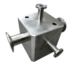 Custom Tri-Clamp Block Cross Custom Tri-Clamp Block Cross