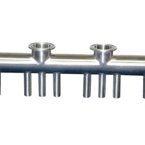 Tri-Clamp x BW Reducing Ported Manifold Tri-Clamp x BW Reducing Ported Manifold