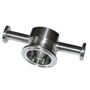 1/2" x 1.5" Tri-Clamp Instrument Tee 1/2" x 1.5" Tri-Clamp Instrument Tee